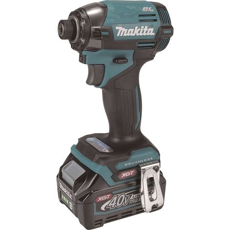 Makita TD002GD202 Avvitatore a impulsi a batteria 40 V max. / 2x 2,5 Ah batteria + caricabatterie in valigetta. (1/5)