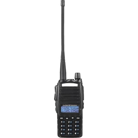 Talkie-walkie portable bidirectionnel avec clip arrière (1/5)