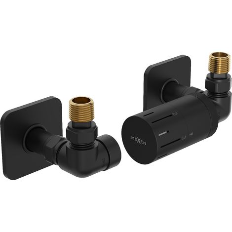 Mexen G05 set termostatico assiale con copertura S, nero - W903-958-909-70 (1/3)