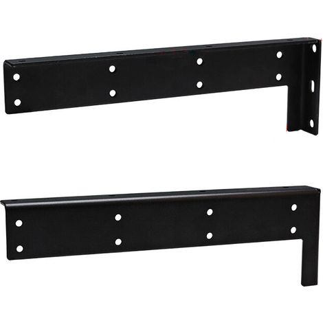 VURAHOME - Support d'armoire suspendu à code de suspension robuste, support de support invisible pour salle de bain support de meuble TV suspendu, (code de suspension robuste de type A 320 mm) (1/4)