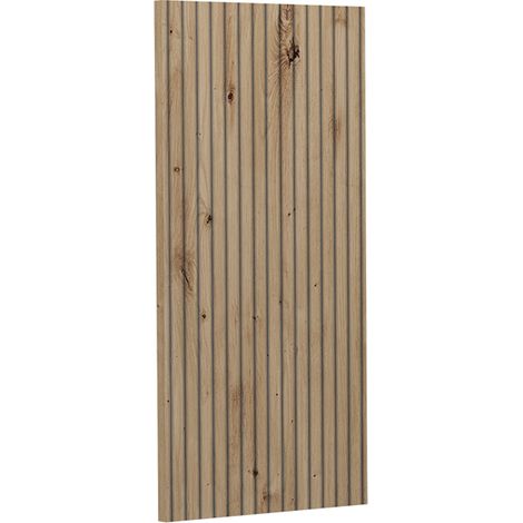 Frontale cucina R-Line, Rovere artigianale, 29.6 x 59 cm frontale del mobile per pensile, Vicco (1/5)