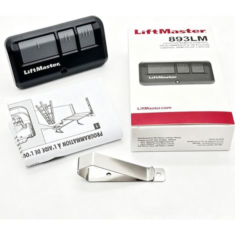 LiftMaste 893LM Elektrisches Garagentor mit Funkfernbedienung und Security+ 2.0 Scrollcode (1/4)