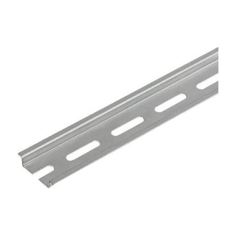 Weidmüller TS 35X7.5/LL perfil de riel metálico plateado
