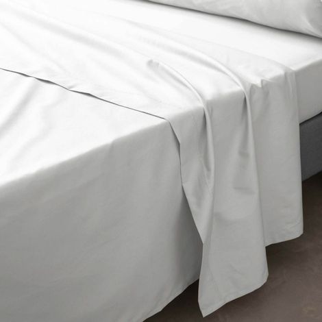 Drap Plat "Percaline" 180x290cm White (1/5)