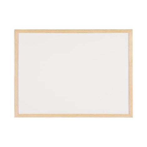 BI-OFFICE Whiteboard Bi-office Basic Maße der Oberfläche: 60 x 45 cm (B x H) Tafel magnethaftendnicht beidseitig beschreibbar Stahl lackiert weiß