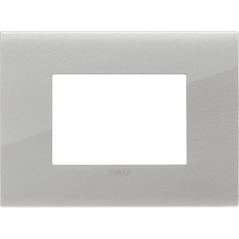 Placca 3m argento Vimar arkè fit 19953.03