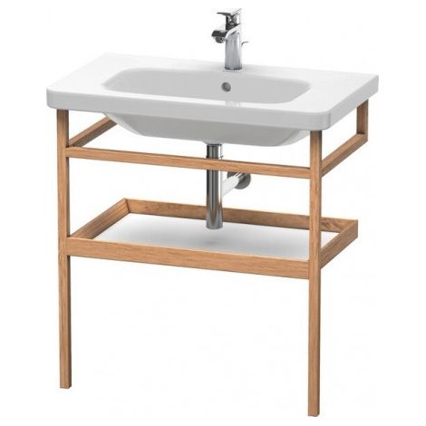 Portant de serviettes DURASTYLE 440x740mm avec tablette taupe/chêne massif