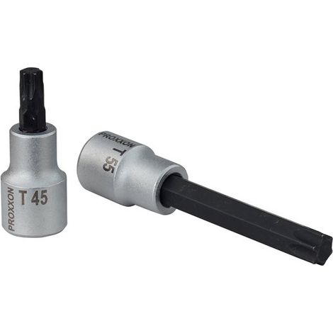 Punta de destornillador Proxxon tx25 55 mm acero CrV cromado