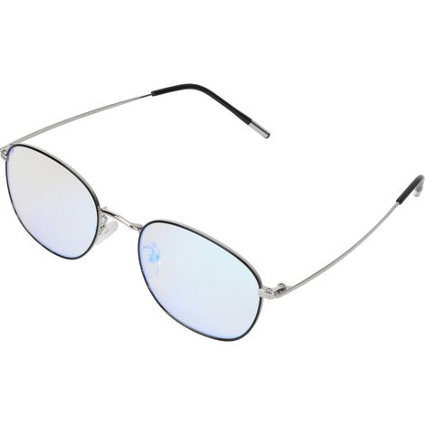 Lunettes pour daltoniens à double revêtement rouge-vert, pour traverser la route, argent-noir (1/5)