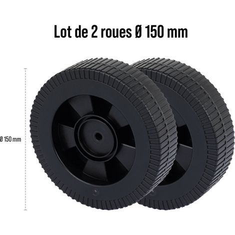 SOMAGIC - Lot 2 roues  ø15 cm