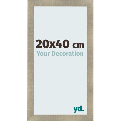 yd. - Cadre photo 20x40 - Or Antique - MDF - Pisa (1/5)