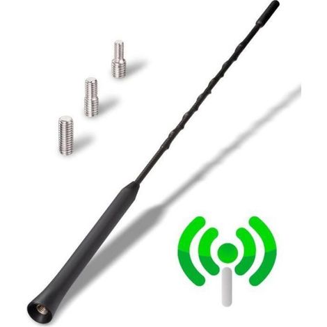 Antenne radio universelle pour toit de voiture – Antenne radio DAB/FM – 28 cm (1/3)