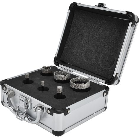 Lochsägen-Set 6-in-1 Diamant-Hohlkernbohrer für Fliesen, Handwerkzeuge, Hardware für 6-38 mm M14 (1/5)