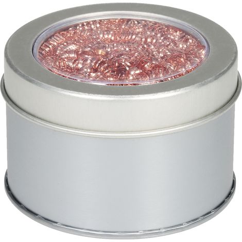 Nettoyeur de pointe à souder en acier inoxydable, éponge de fil de nettoyage de fer à souder de Type fil avec support (1/5)