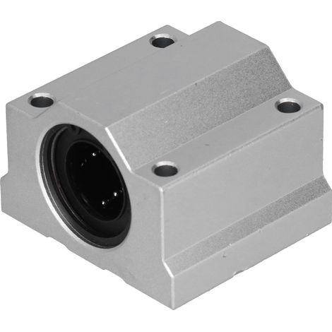 Satz mit 2 SCS25UU Linearkugellagern, Gleitblock aus Aluminiumlegierung, geschlossenes Lager für CNC-Maschinen und 3D-Drucker (1/5)