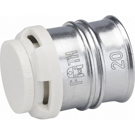 Connettore a crimpare radiale per multistrato di 20 mm di diametro.