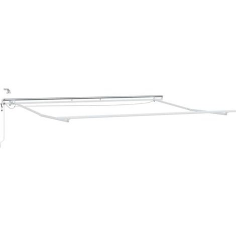 Maison Exclusive - Struttura della tenda Bianco 500 × 300 cm Alluminio