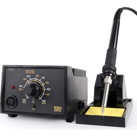 Station de Soudage à Température Constante Sans Plomb AC 220V 936, Fer à Souder électrique Réglable de 200℃ à 480℃ (1/5)