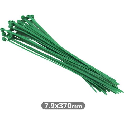 Pack 25 Unidades Bridas 370x7.9mm Verde GSC 000901369