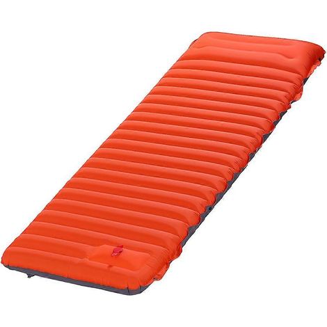 Matelas gonflable d'extérieur, gonflage automatique pour les pieds, couverture de pique-nique pliable et portable, oreiller gonflable, tapis de lit