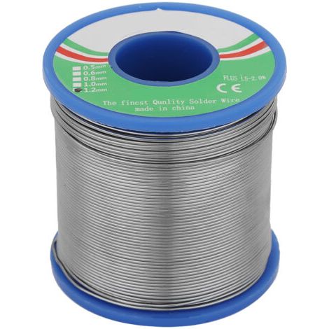 Fil à souder électronique de 1,2 mm avec 40 % d'étain - Bobine de haute qualité pour soudure de précision (1/5)