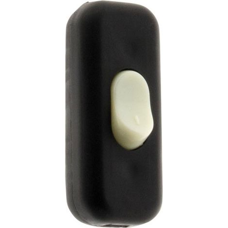 ZENITECH - Interrupteur unipolaire luminescent noir en vrac (1/3)