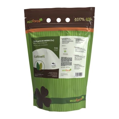 CULTIVERS Quelato de Hierro Ecológico 5 kg