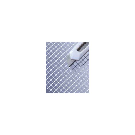 Treillis en fibre de verre 6 x 6 mm Ortner - Au mètre linéaire