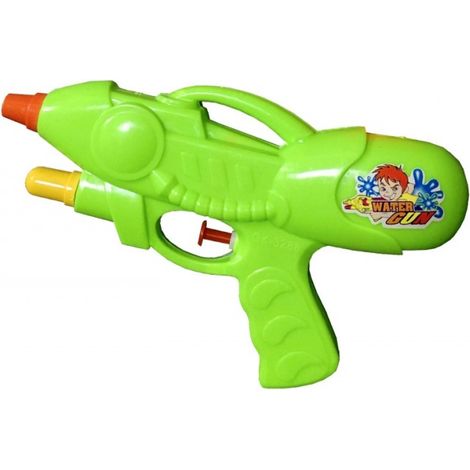 Marbueno Pistola de Agua Plástico Presión Color Verde 22x13 cm Jardín Piscina Playa