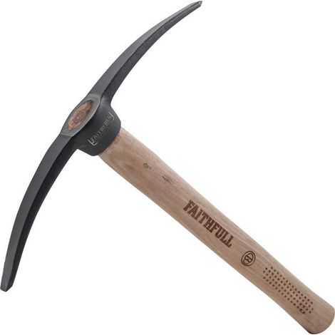 Faithfull Mortar Chisel & Pick Set with FSC Hickory Handle – Model 60511138