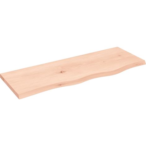 Maison Exclusive - Waschtischplatte 80x30x2 cm Massivholz Unbehan