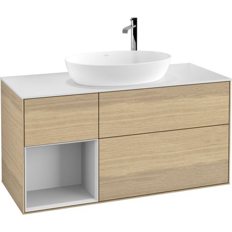 Villeroy & Boch F941MTPC Meuble sous-lavabo Finion F94 (1/2)