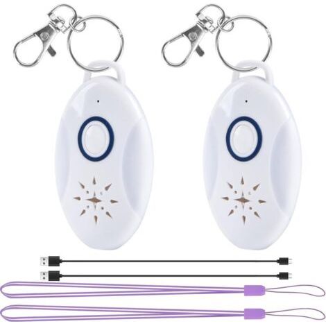 Répulsif à Moustiques Ultrasonique 2 Pièces，Electromagnetic Ultrasonic Repellent Anti-Moustique Efficace pour l'extérieur (1/5)