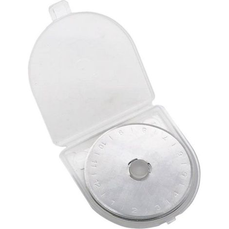 Lame De Cutter Rotatif - 28 Mm - Pour Tissu Cuir Papier Plastique - Artisanat Bureau Atelier - 30 Pièces (1/2)