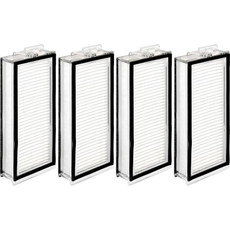 (4 Stück) Q5 Pro+ Ersatz-HEPA-Filter, kompatibel mit Roborock Q5 Max+, Q5 Pro, Q5 Pro+, Q8 Max, Q8 Max+, Q7, Q7+, Q7 Max, Q7 Max+, Q5 Duoroller+ Roboterstaubsauger, Ersatzteile (1/5)