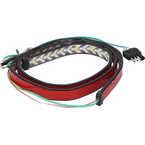 Barre lumineuse de hayon 60 pouces pour camion, double couleur, connecteur 4 broches, étanche IP67, compatible Ford (1/5)