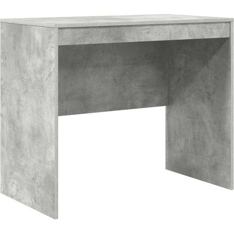 Maison Exclusive - Schreibtisch Beton Grau 90 x 50 x 76 cm
