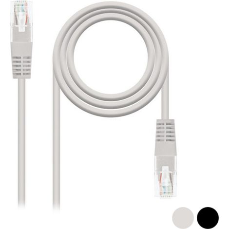Nanocable Latiguillo Categoria 5 UTP 2 M Gris