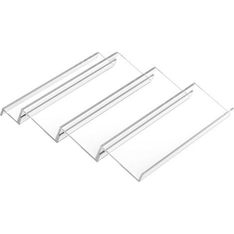 Étagère à épices transparente 3 niveaux – Rangement tiroir en PVC résistant – Pour épices, condiments et aromates – Dimensions 33.5x43.2cm (1/5)
