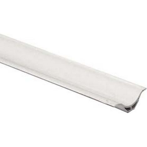 10PZ PROFILO RACCORDO IGIENICO RIGIDO LATERALI MORBIDI mm7x29X10h. barra mt2,5