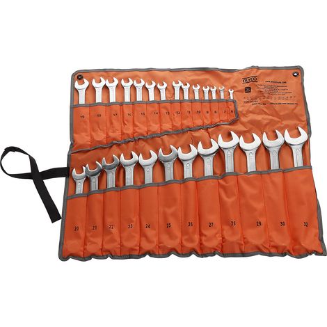 JEU DE CLÉS MIXTES 26 PCS ALYCO ORANGE (1/5)