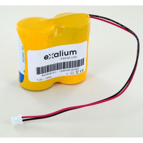 Pile 7.2V 19Ah Lithium pour Multilog & Octopus C/4 Hydreka