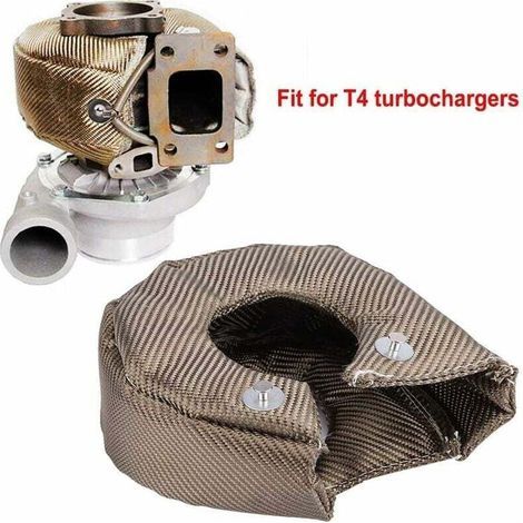Couverture Turbo Couverture de protection thermique Barrière Couverture de chargeur Turbo pour turbocompresseurs T4 A (1/4)