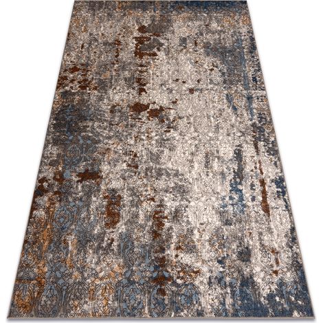 Teppich Wolle NAIN Ornament vintage 7700/51622 beige / dunkelblau / terrakotta beige 120x170 cm