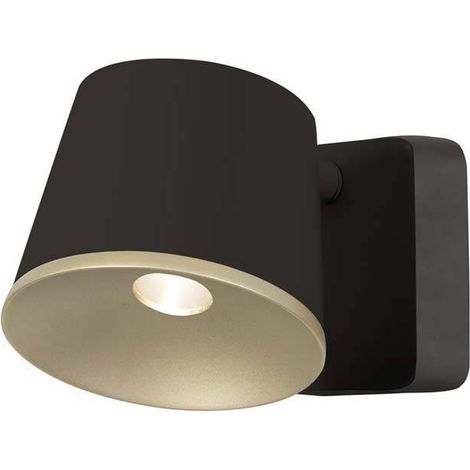 Leds-C4 Drone - Applique / Plafonnier Intérieur LED 1 Lumière Marron, Or (1/2)