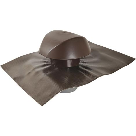 Nicoll – Chapeau vent Atemax Ø160 VVE16A – Colerette d'étanchéité souple sans plomb – Anti nuisible intégré – Tenue aux UV excellente
