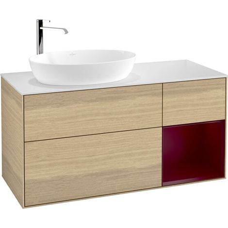 Villeroy & Boch F931HBPC Meuble sous-lavabo Finion F93 (1/2)