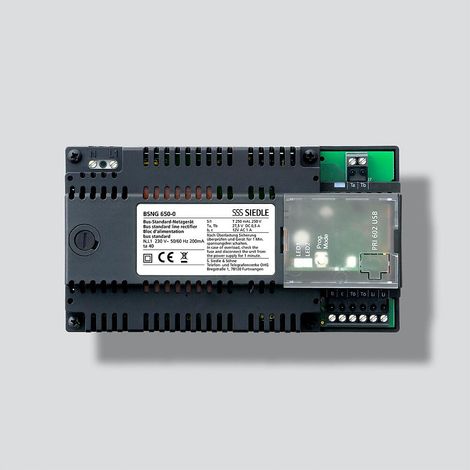 Siedle Bus-Standard-Netzgerät BSNG 650-0 schwarz