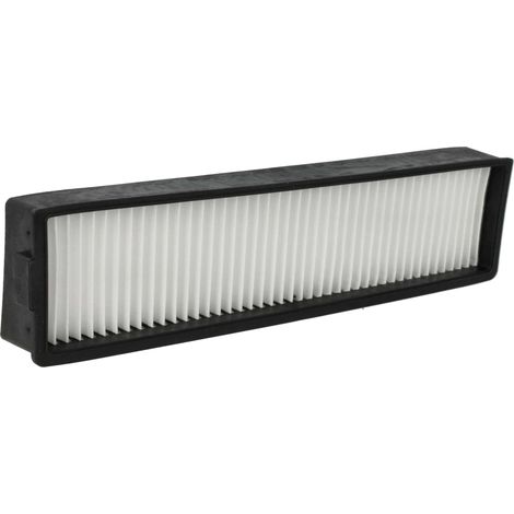 vhbw Filtro reemplaza LG ADV74225701 para aspiradora - filtro de aire negro