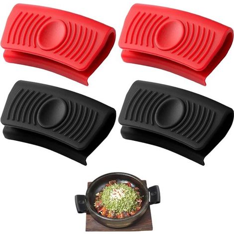 Set di manici in silicone - 4 pezzi - Multicolore (1/5)